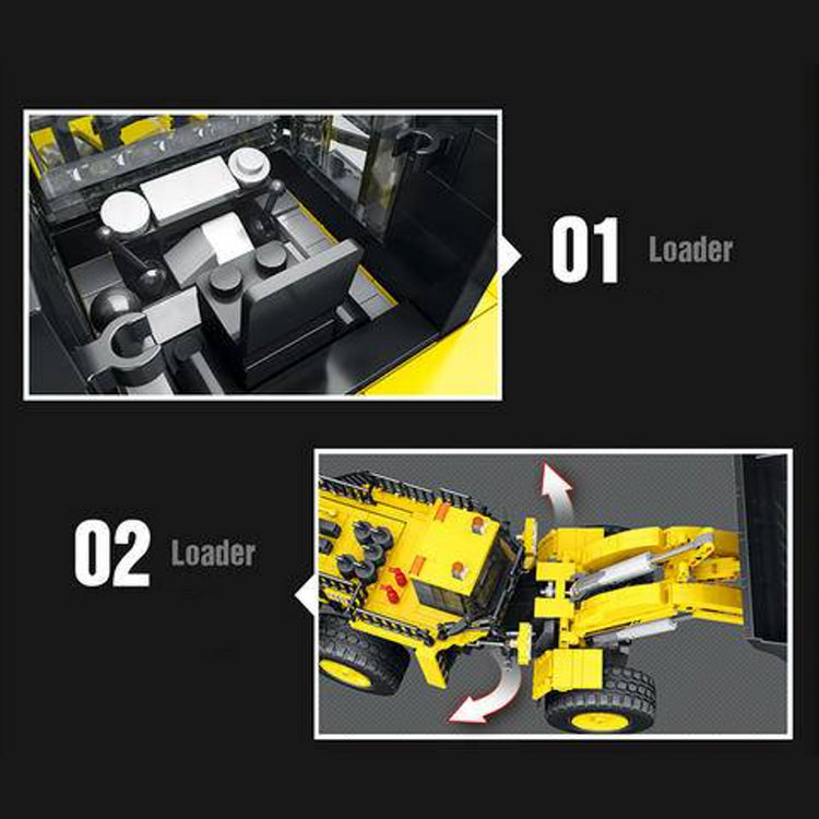 Remote Controlled Loader 1875pcs - ENBRIC