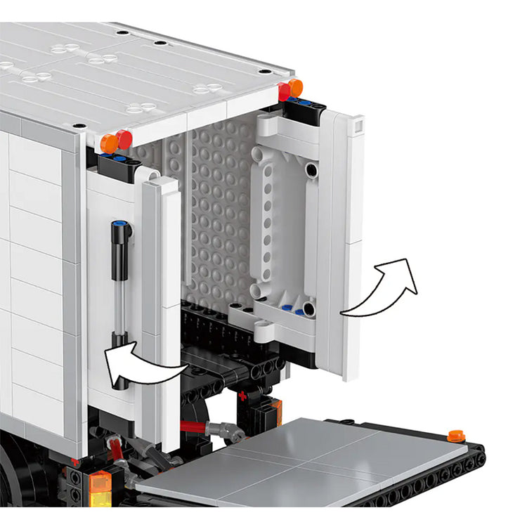 Remote Controlled Delivery Truck 1754pcs - ENBRIC