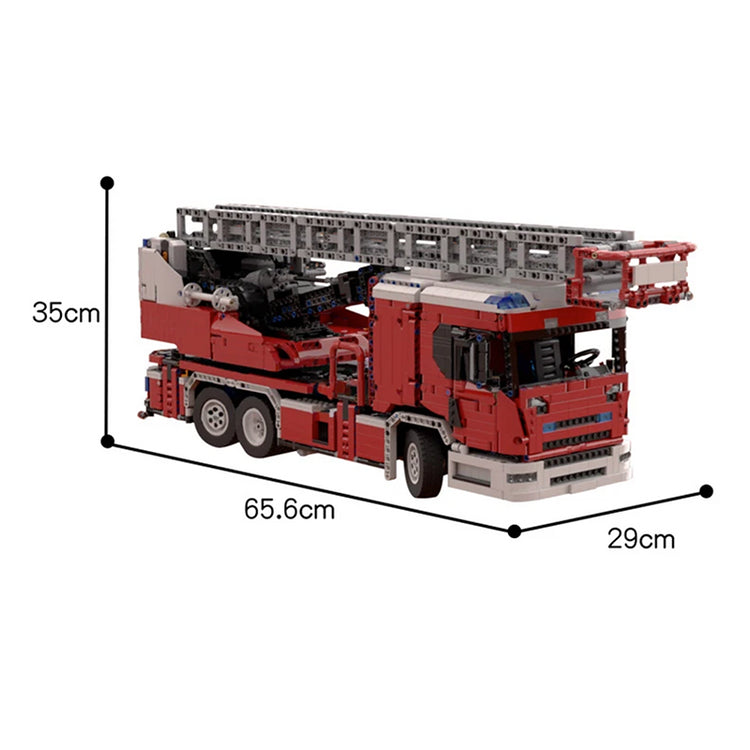 Remote Controlled Firetruck 4886pcs - ENBRIC