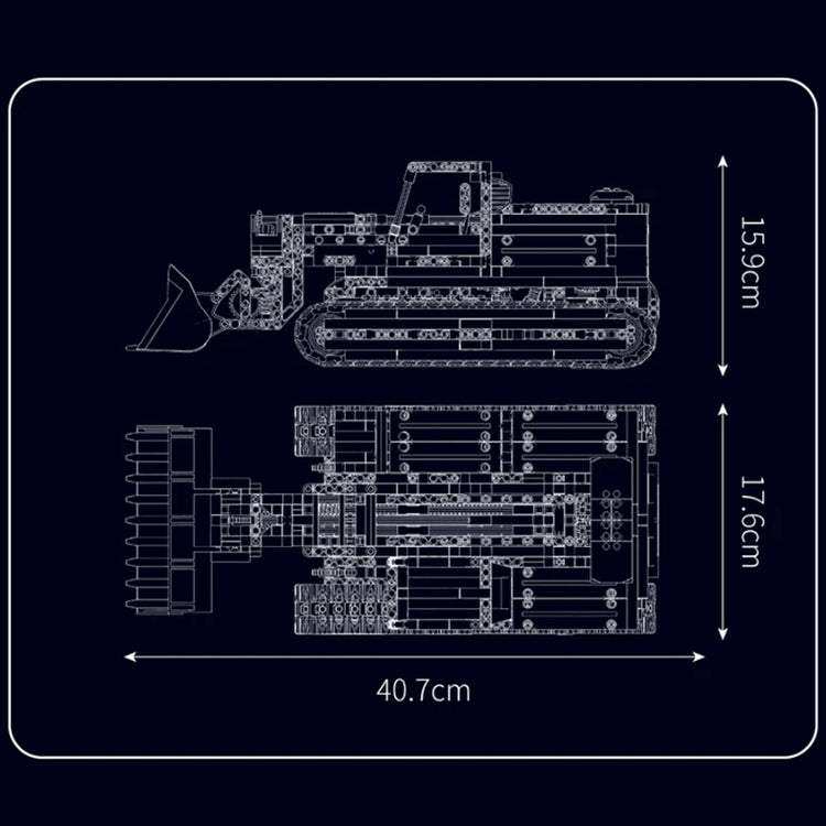 Remote Controlled Loader 1422pcs - ENBRIC