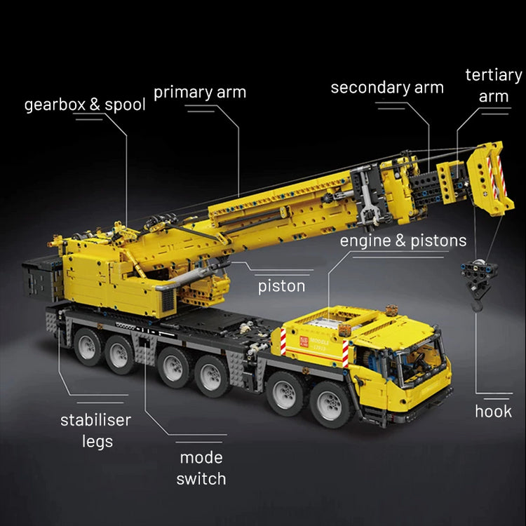 Remote Controlled Crane 4460pcs - ENBRIC