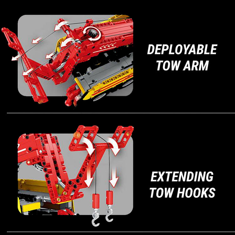 Remote Controlled Tow Truck 1909pcs - ENBRIC