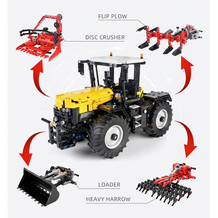 Remote Controlled Tractor 2596pcs - ENBRIC