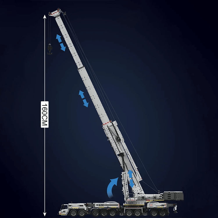 Heavy Duty Remote Controlled Crane V2 8505pcs - ENBRIC