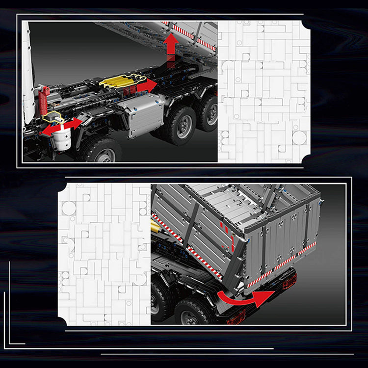 The Ultimate Remote Controlled Tipper 5767pcs - ENBRIC