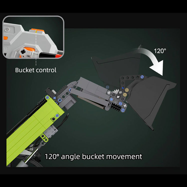 Remote Controlled Loader 1469pcs - ENBRIC