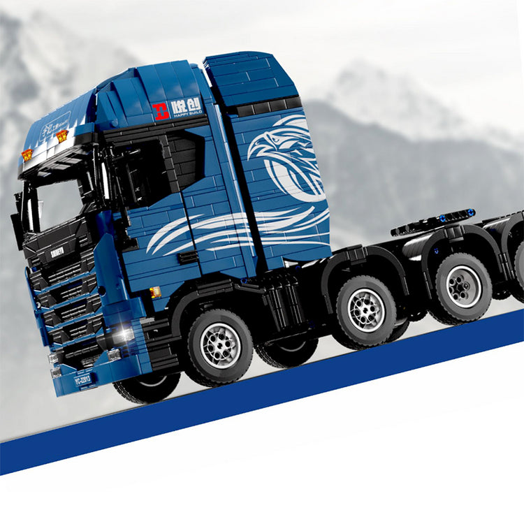Remote Controlled Truck With Trailer 4458pcs - ENBRIC