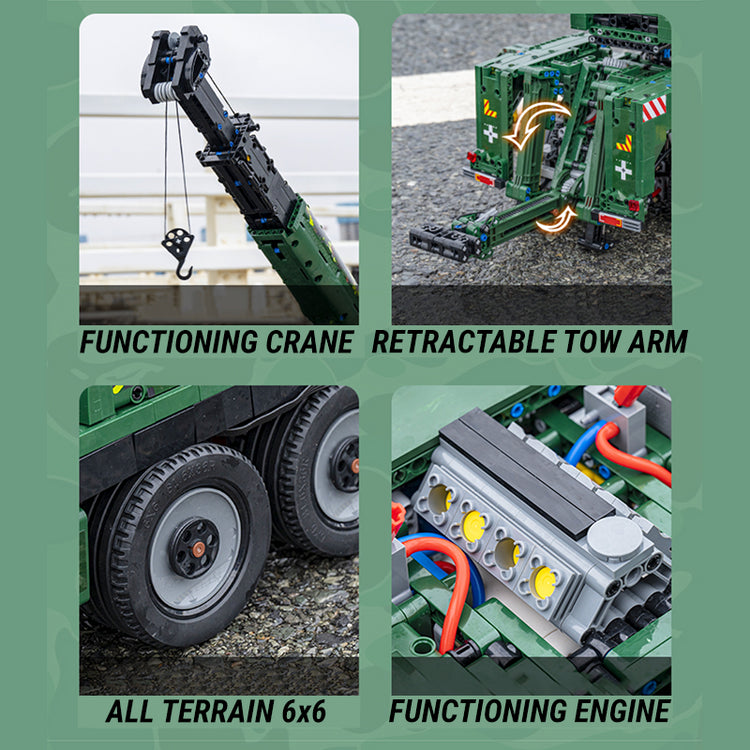 Remote Controlled Armoured Rescue Vehicle 5538pcs - ENBRIC