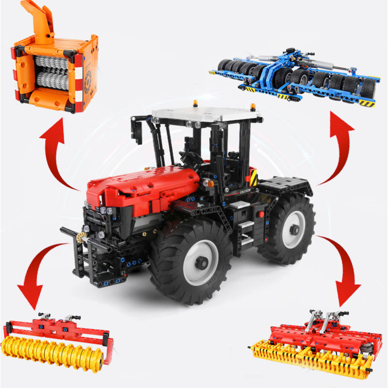 Remote Controlled Tractor 2716pcs - ENBRIC