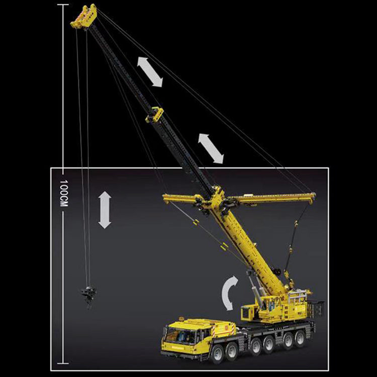 Remote Controlled Crane 4460pcs - ENBRIC