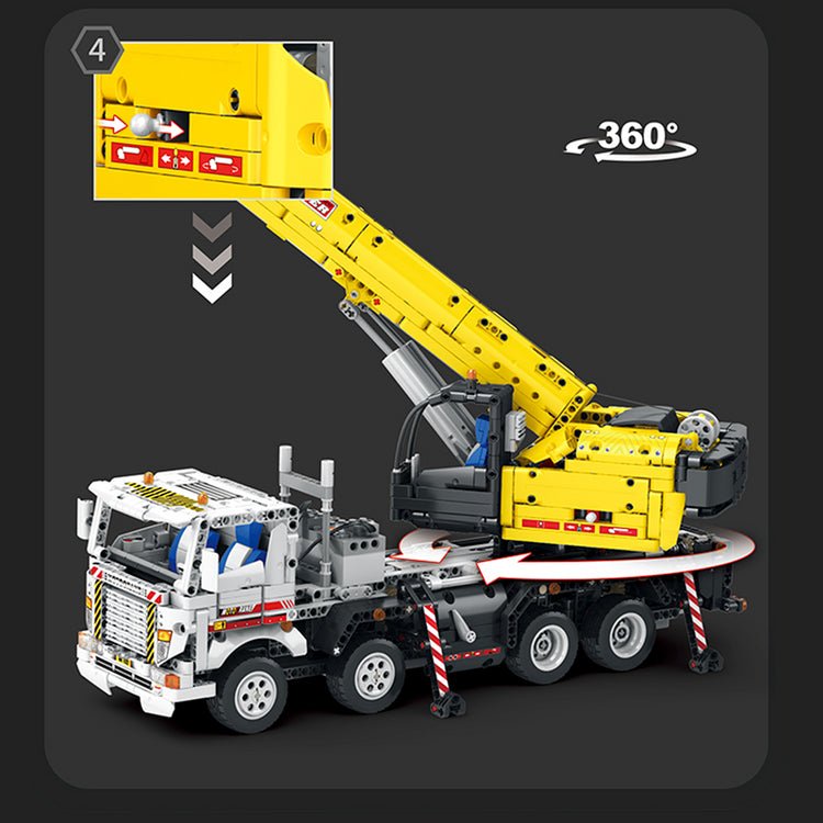 Remote Controlled Crane Truck 2205pcs - ENBRIC