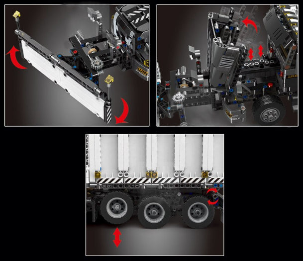 Winter Snow Plow 1636pcs - ENBRIC