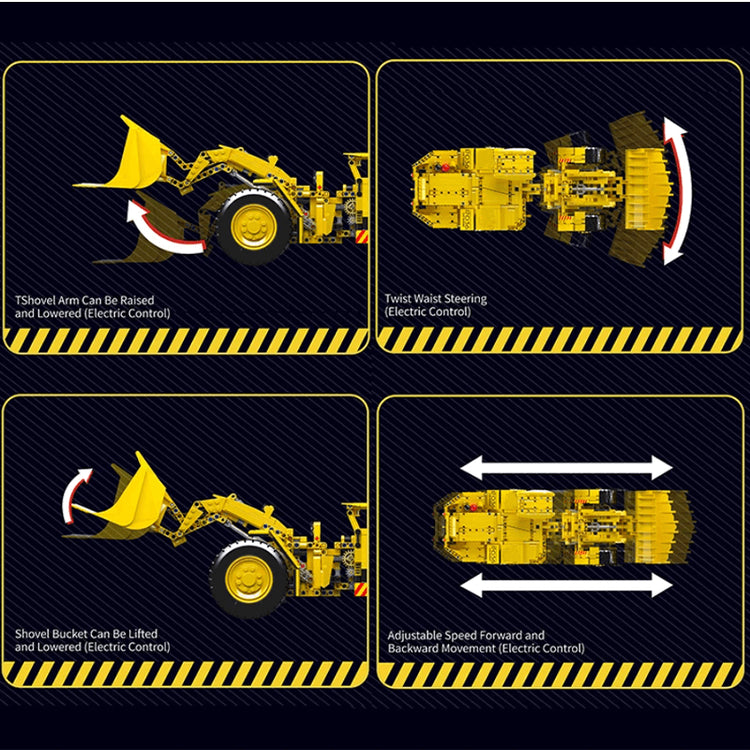 Remote Controlled Mine Loader 1395pcs - ENBRIC