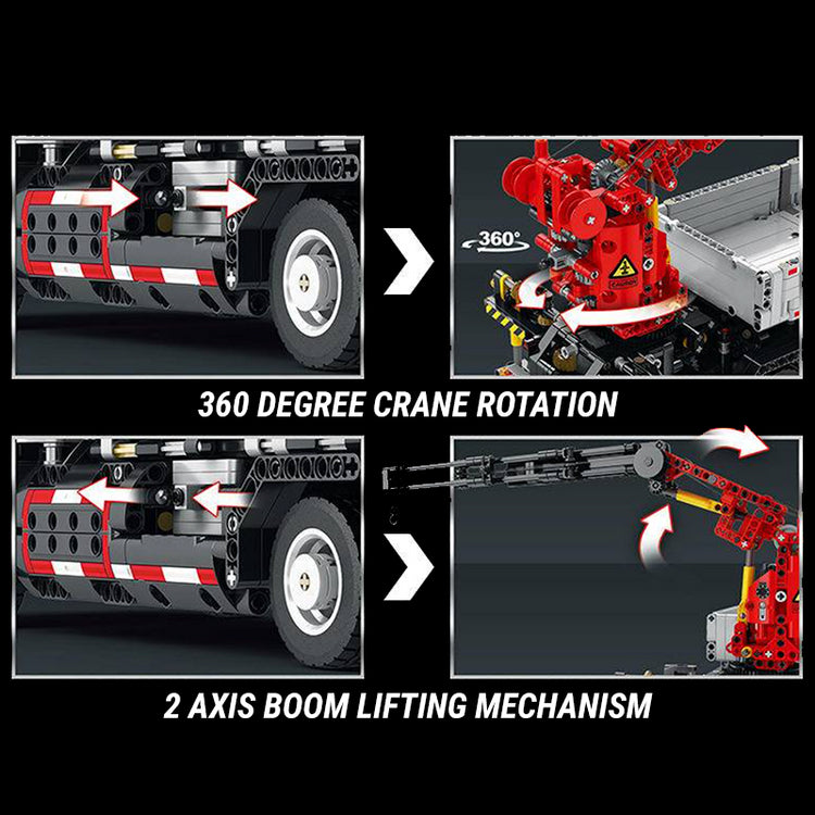 Remote Controlled Crane Truck 2327pcs - ENBRIC