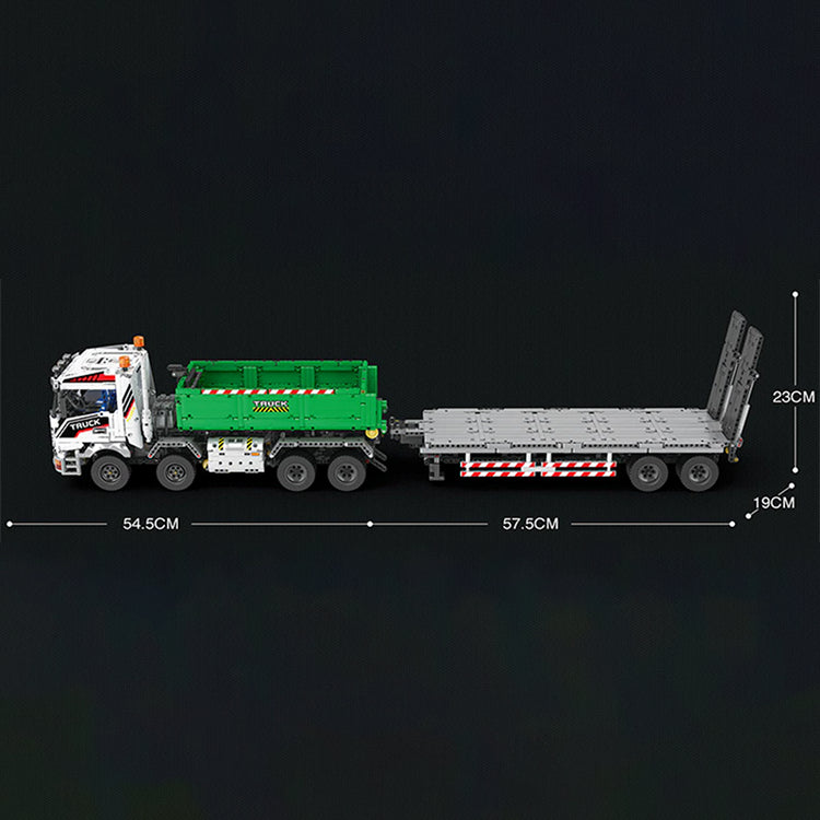 Remote Controlled Skip & Tow Truck 2949pcs - ENBRIC