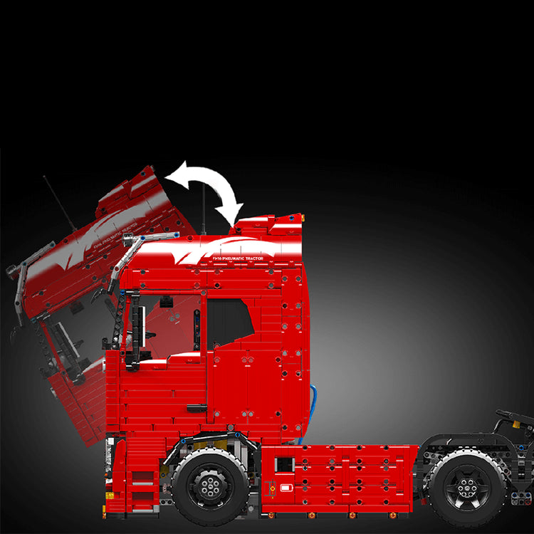 Remote Controlled Truck With Trailer 8006pcs - ENBRIC