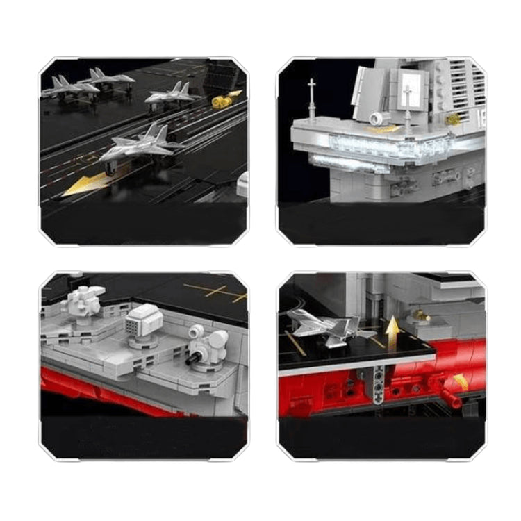 Aircraft Carrier 1:250 7017pcs - ENBRIC