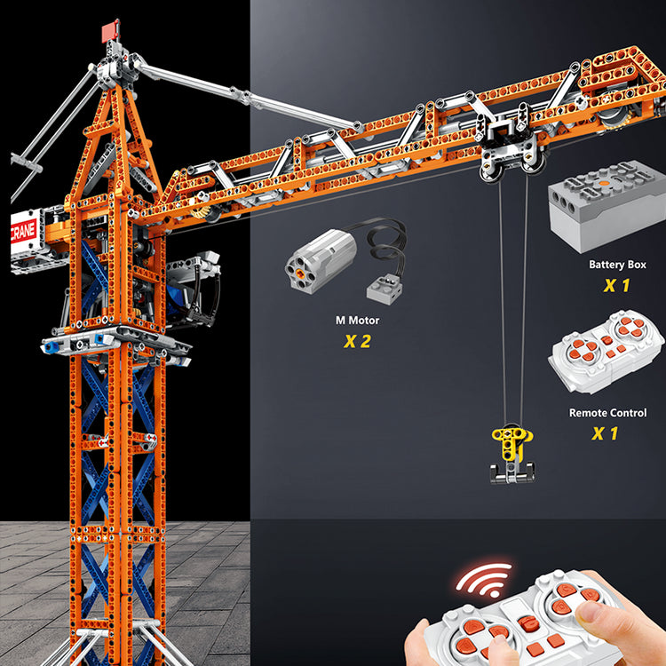 Remote Controlled Tower Crane 1287pcs - ENBRIC