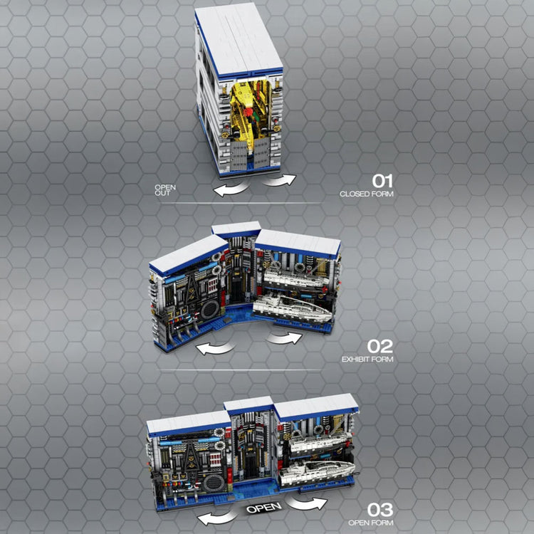 The Submarine Factory 3465pcs - ENBRIC