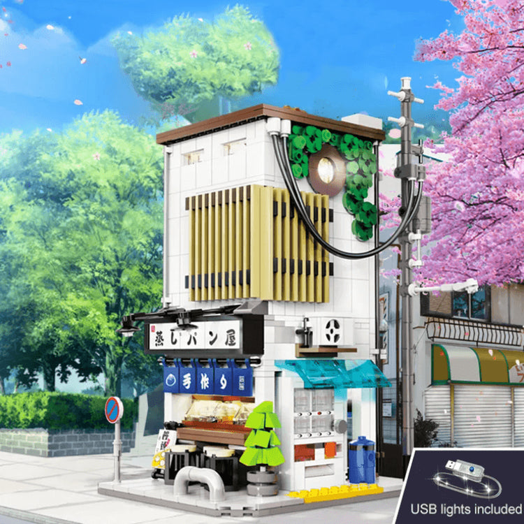 Japanese Steamed Bun House 1107pcs - ENBRIC