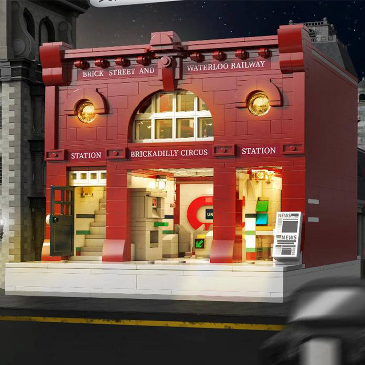 Brickadilly Circus London Station 1835pcs - ENBRIC