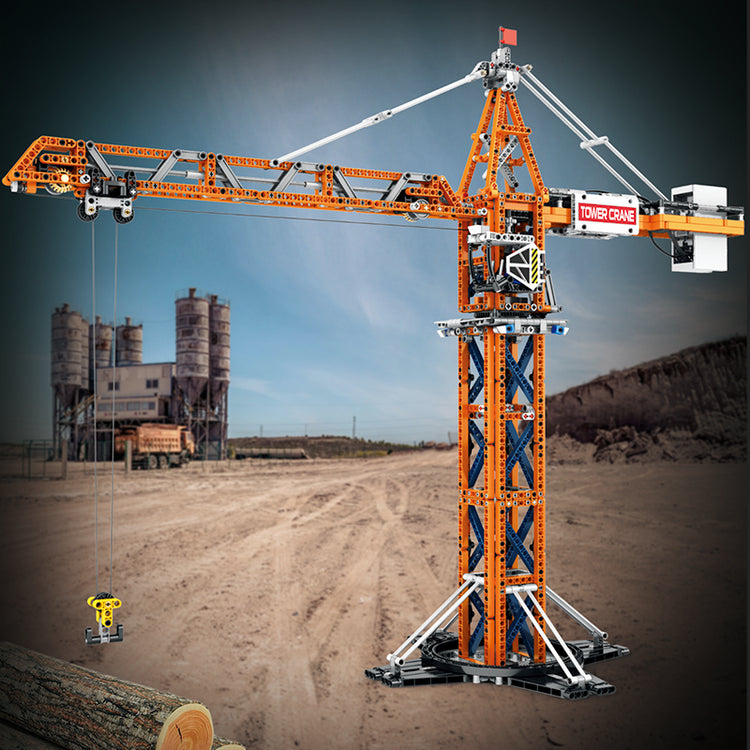 Remote Controlled Tower Crane 1287pcs - ENBRIC