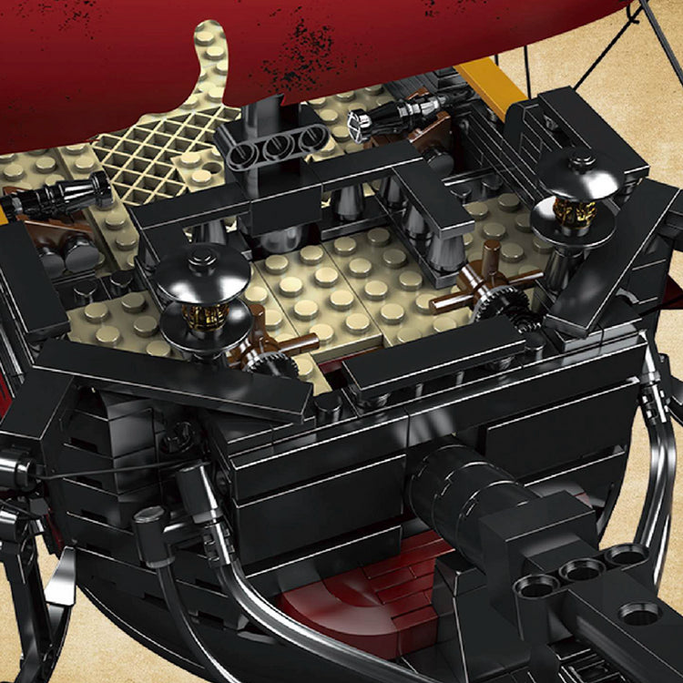 18th Century Pirate Ship 3138pcs - ENBRIC