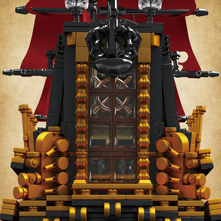 18th Century Pirate Ship 3138pcs - ENBRIC