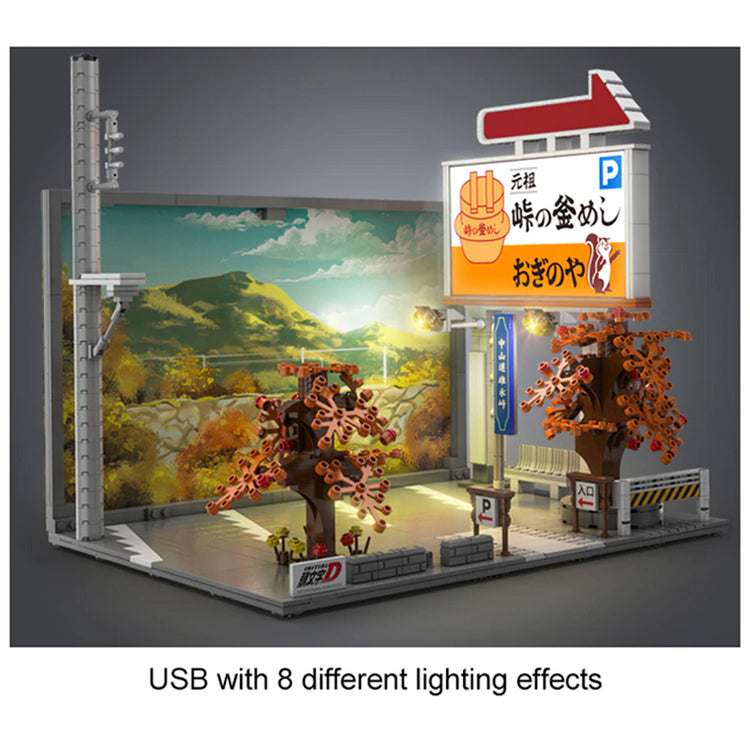 Initial D Usui Touge Parking Lot 1111pcs - ENBRIC