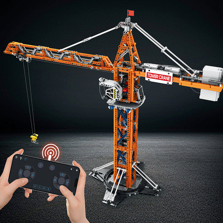 Remote Controlled Tower Crane 1287pcs - ENBRIC