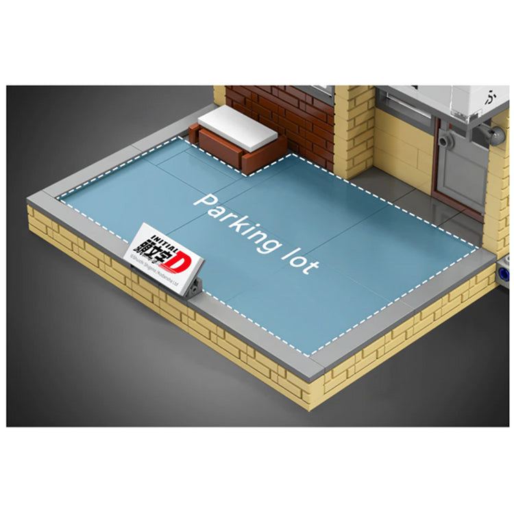 Initial D Fujiwara Tofu Shop & Ae86 486pcs - ENBRIC