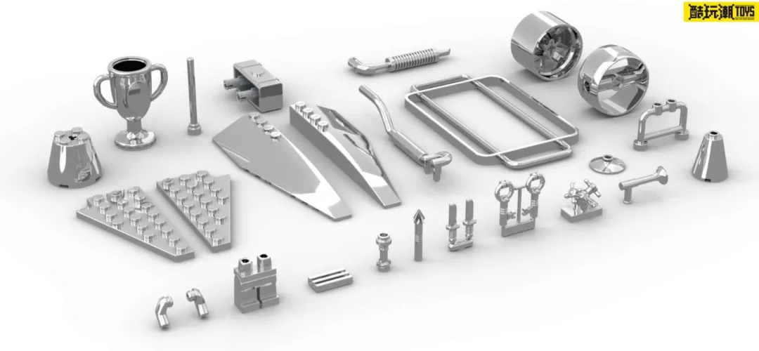 Another color that has disappeared? The color that LEGO has released before: electroplated silver - ENBRIC