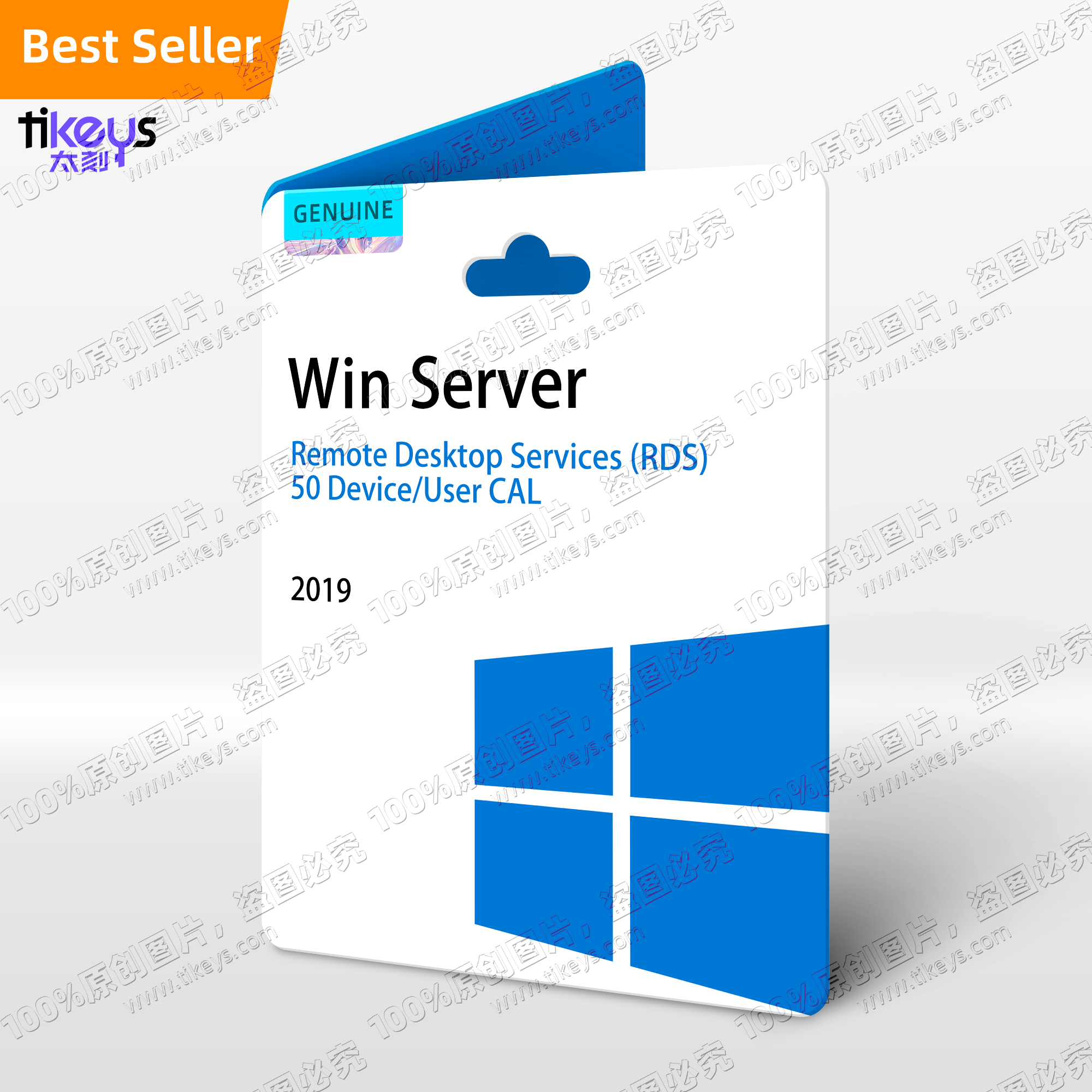 24/7 Online Ms Windows Server Remote Desktop Services Device/User 50 CAL RDS Genuine License Code 100% Online Activation Lifetime