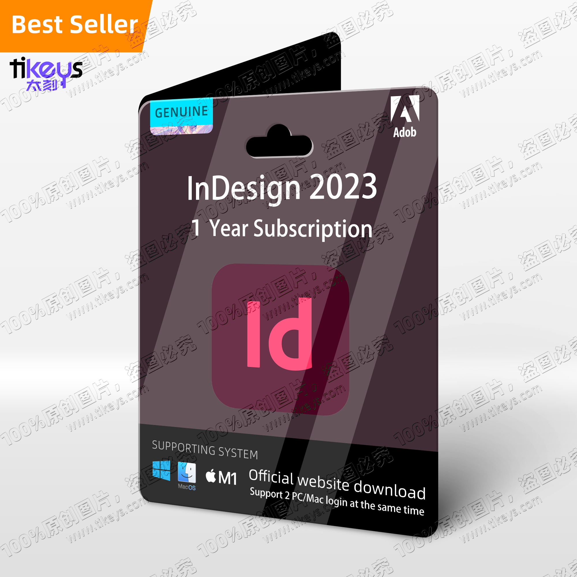 24/7 Online Adobe InDesign 1 Year Subscription PC/Mac Genuine Original License Key 2024/2023/2022/2021 Not Lifetime