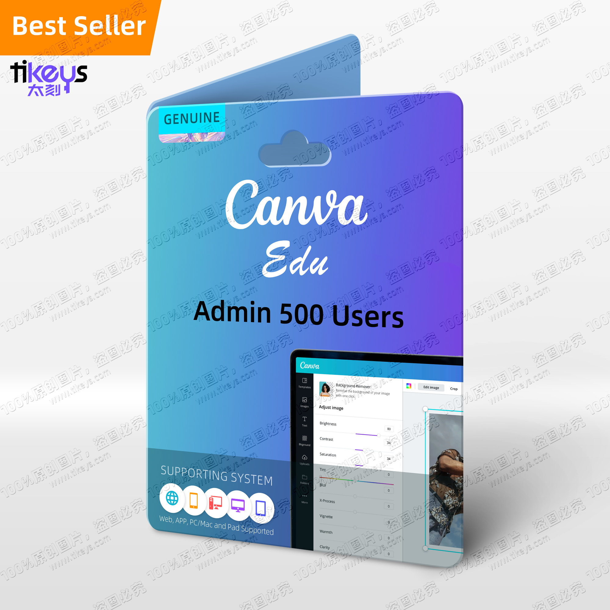 24/7 Online Canva Pro Private Account 1 Year Subscription Commercial Use Official Genuine Online Graphic Design Software Not Edu