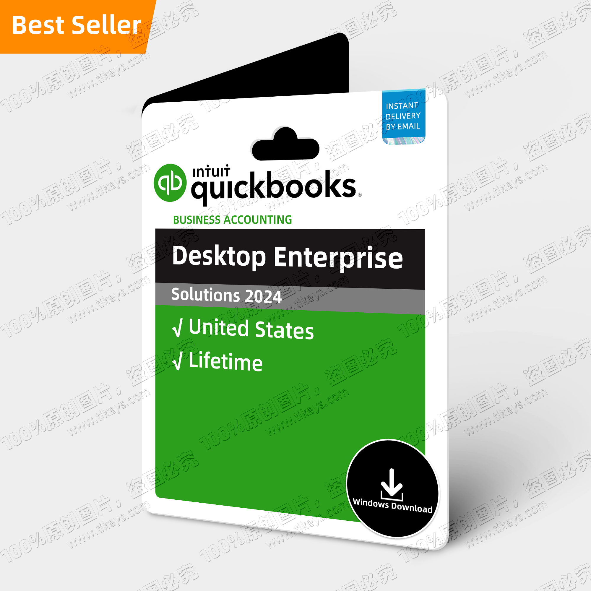 24/7 Online Email Delivery QuickBooks Desktop Enterprise Solutions Lifetime Financial Accounting Software
