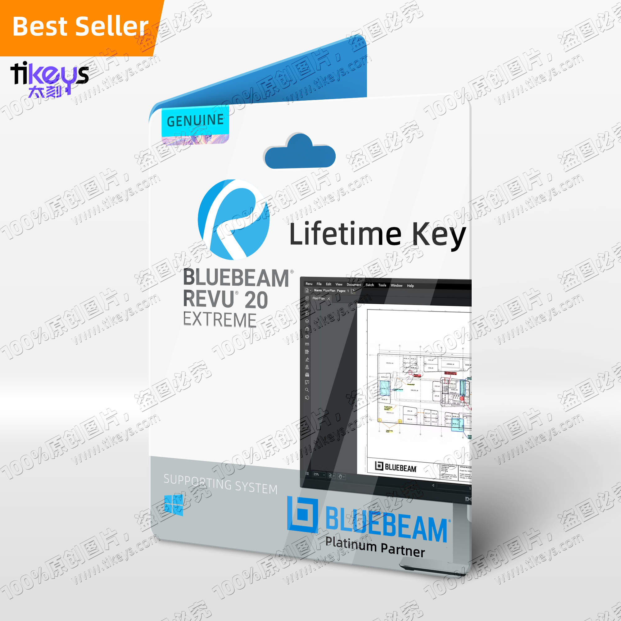24/7 Online Bluebeam Revu eXtreme Lifetime Key Official Genuine Original Editing and Production PDF software not Revu 21