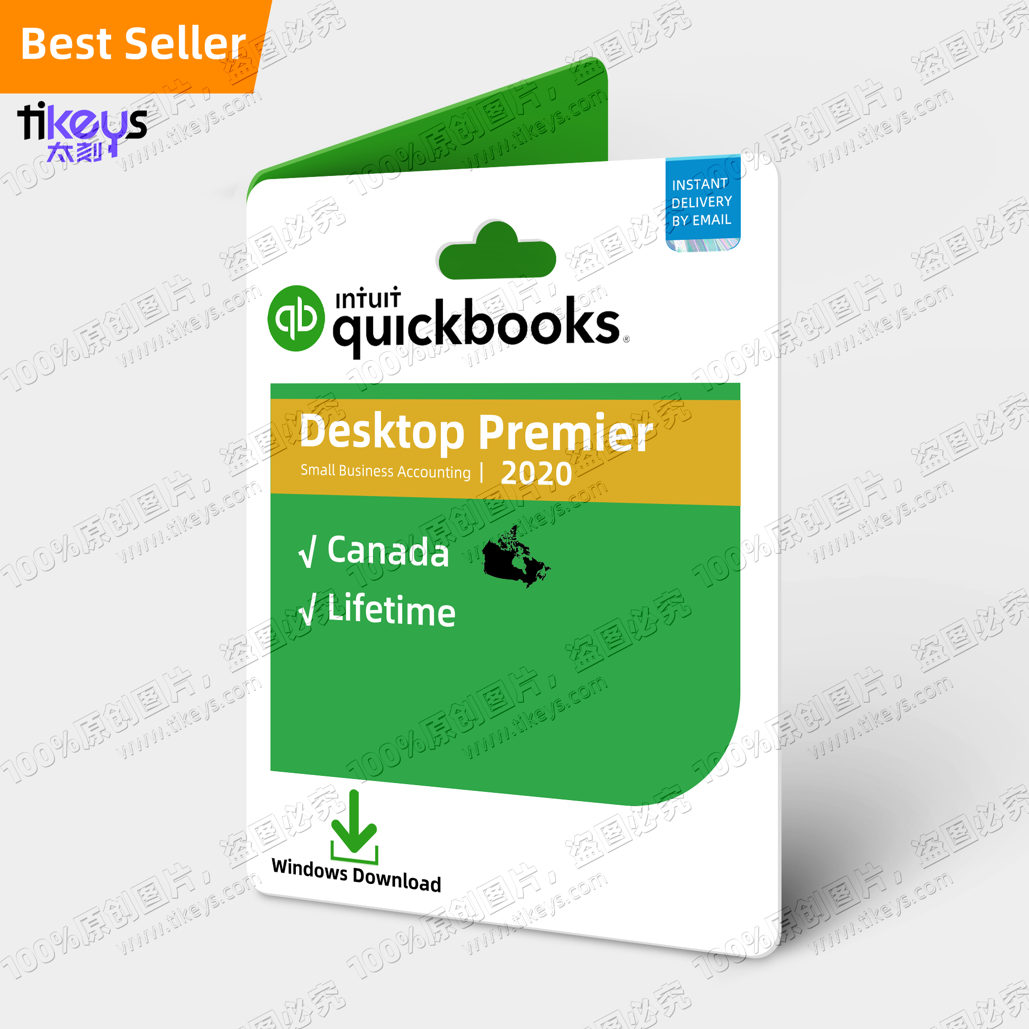 24/7 Online Email Delivery QuickBooks Desktop Premier Lifetime Financial Accounting Software