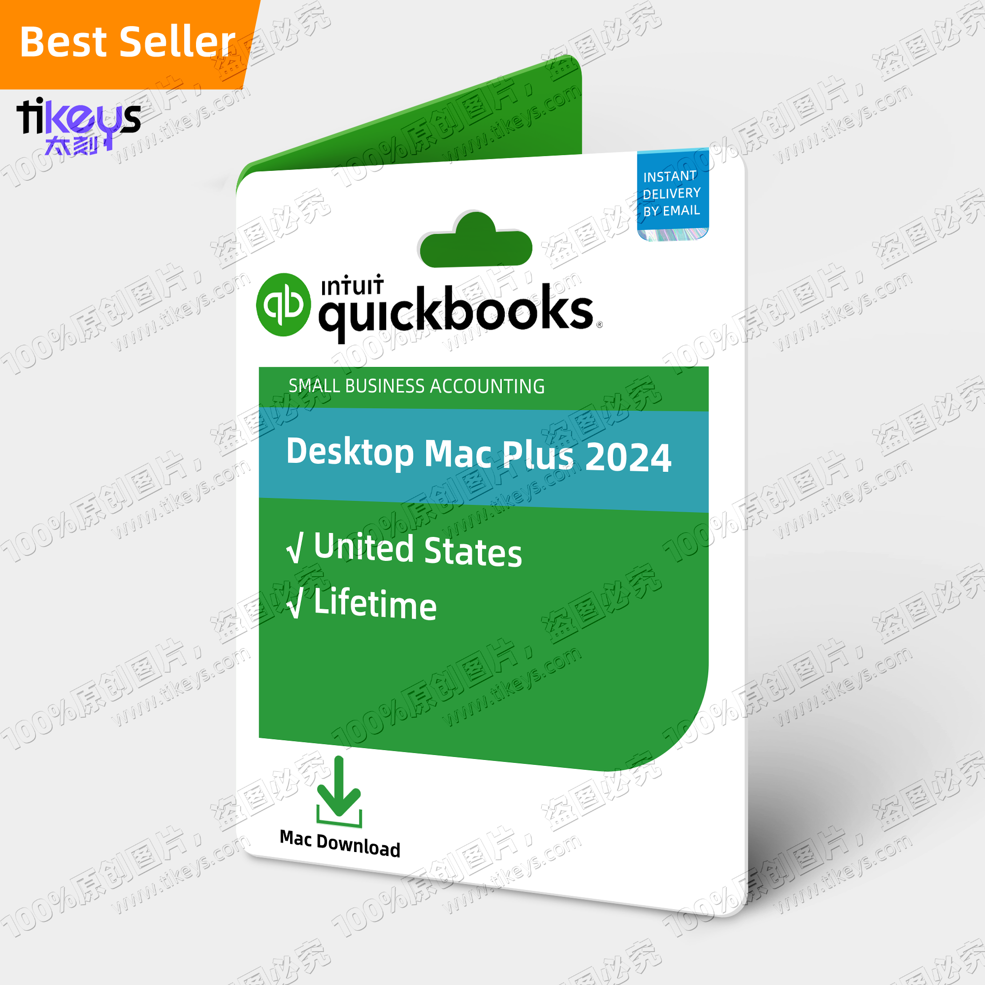 24/7 Online Email Delivery QuickBooks Desktop Mac Plus Lifetime Financial Accounting Software