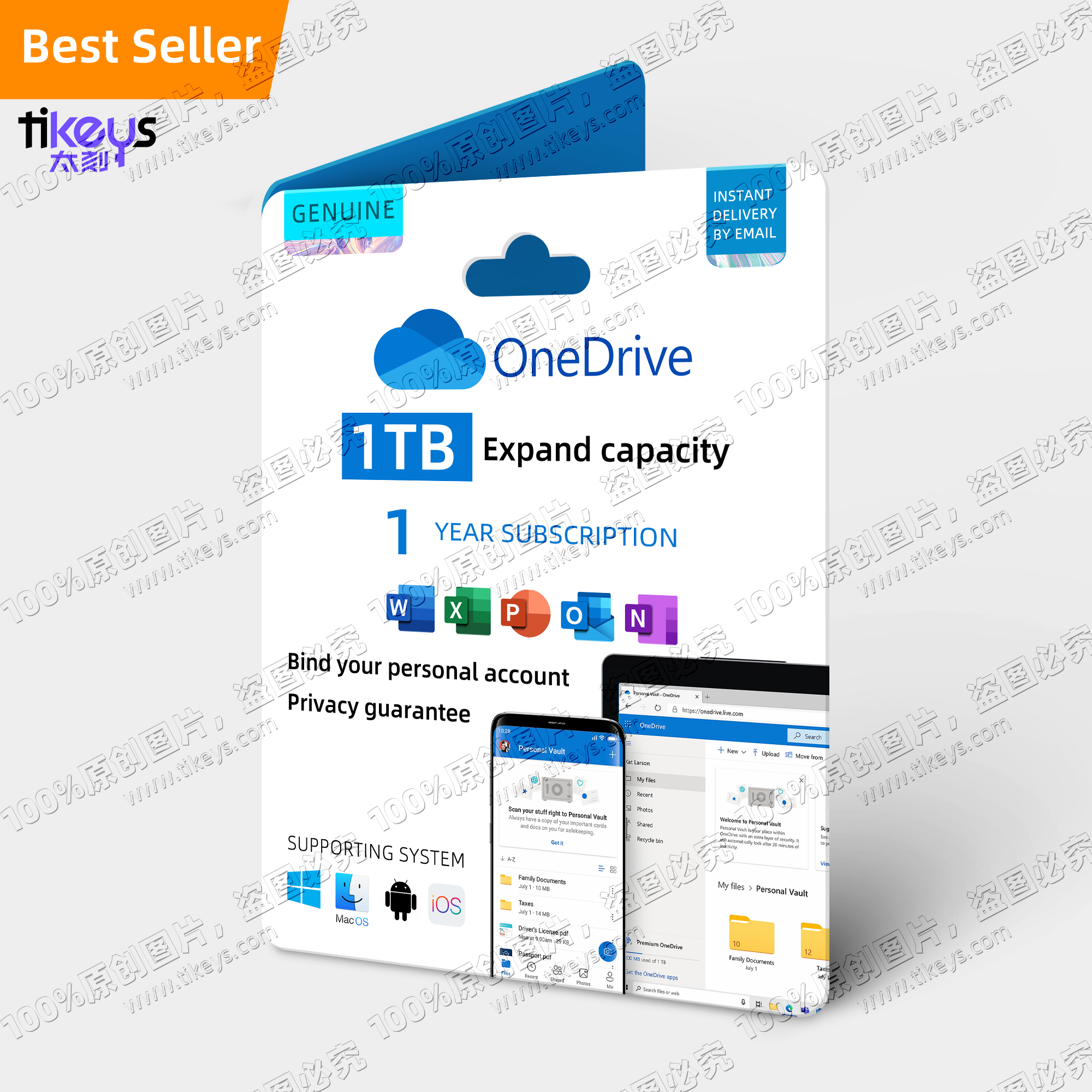 OneDrive 1TB 1/2 Year Subscription Invitation