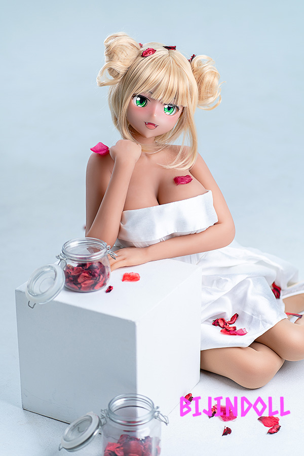 Siliko&Aotume collaboration doll H-cup 155cm TPE anime sex doll blonde Hot big tits Dutch wife