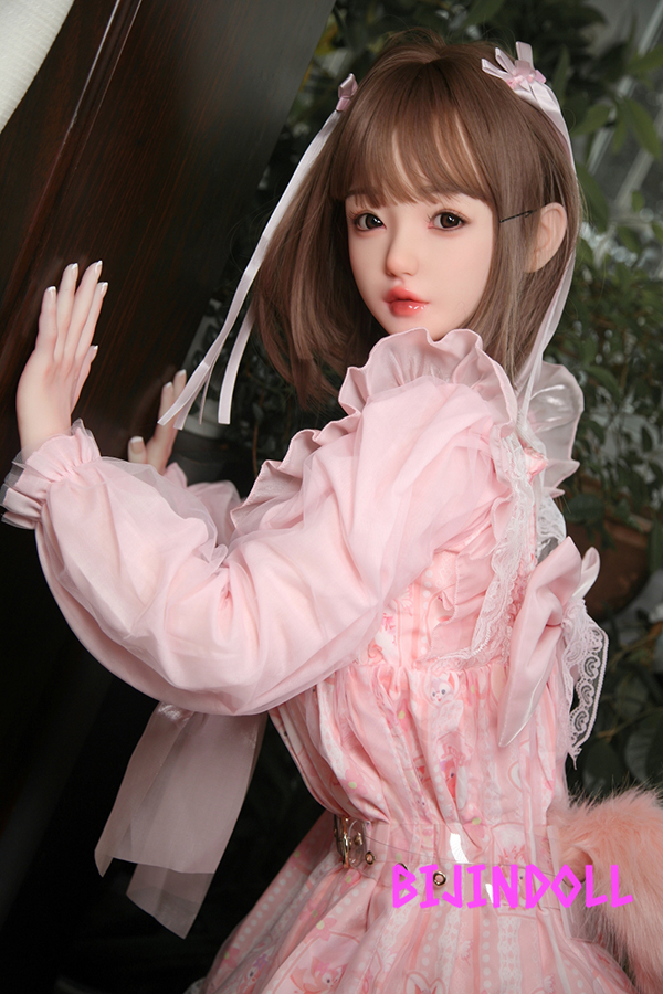SHEDOLL 140cm B-cup Silicone Head Simulated Sex Sex Doll Adult Porn Toys Dutch Doll Flat Chest Erotic Realistic