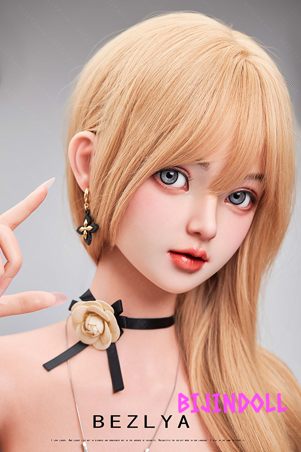 Bezlya Suzuran 158cm D-cup silicone top quality silicone real body love doll real pussy dutch doll sex beauty life-size piping doll
