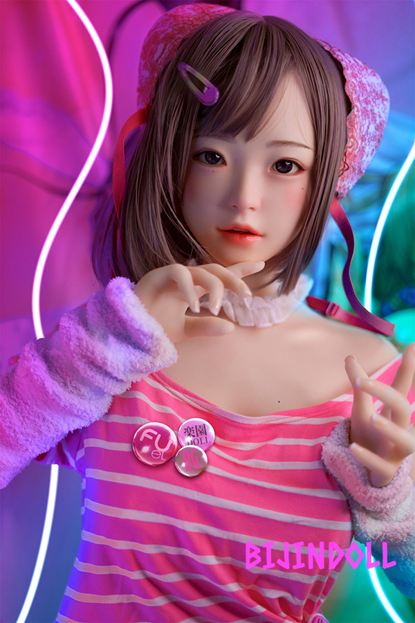 FUDOLL#8 148cm D-cup Silicone Head Very Cute Beautiful Sex Doll Short Stature SEX Adult Porn Toys Caboose Real Life Size Doll