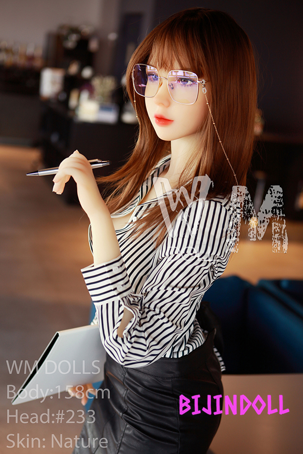 WMDoll#233 158cm D-cup TPE Big breasted OL Sex dolls Cheap life size dutch wife asian beauty