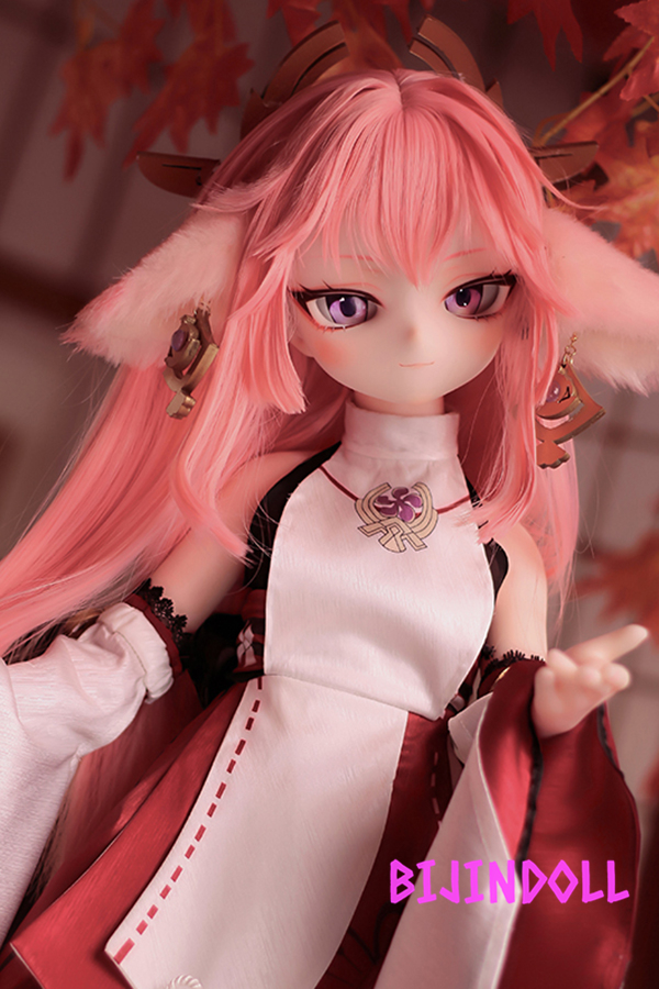 Mozudoll TinyFox Costume Free Yaemiko Love Doll Genshin Cosplay Doll PVC Head Dutch Wife