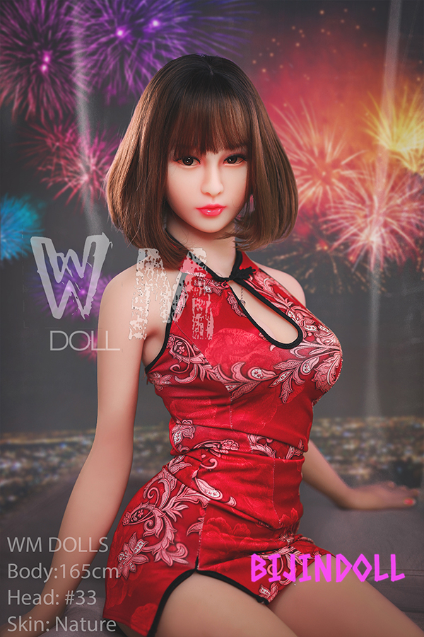 WMDoll#33 165cm D-cup TPE Chinese cheongsam dress Sex doll Buy Customized Dutch Wife Cheaply