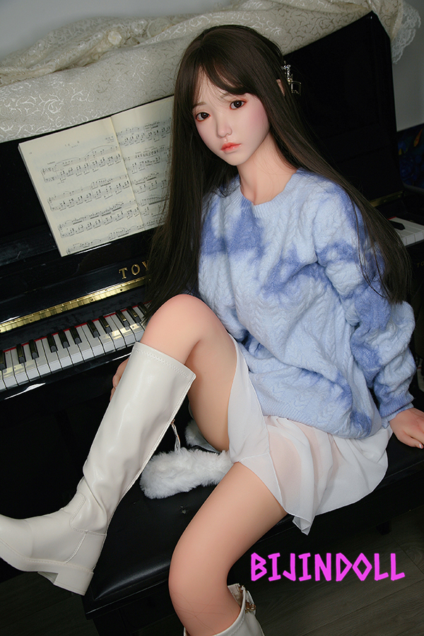 SHEDOLL 158cm C-cup Silicone head cute recommended real doll adult doll sex doll