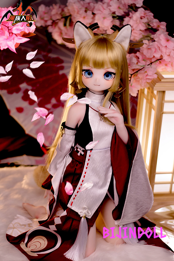 Mozudoll TinyFox Free Costume Cute Anime Love Doll Dutch Wife PVC Head Sex Doll