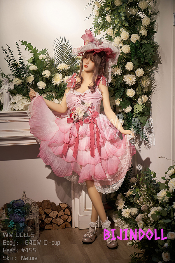 WMDoll#455 164cm D-cup TPE Use Asian sex doll 164cm life-size erotic adult doll toy Three channels